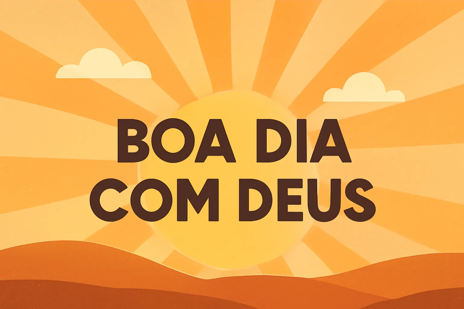 Boa dia com Deus: mensagens inspiradoras para começar o dia com fé