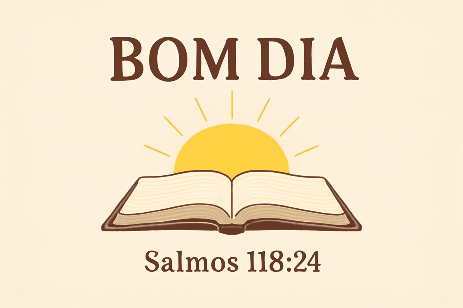 bom dia com versículo bíblico