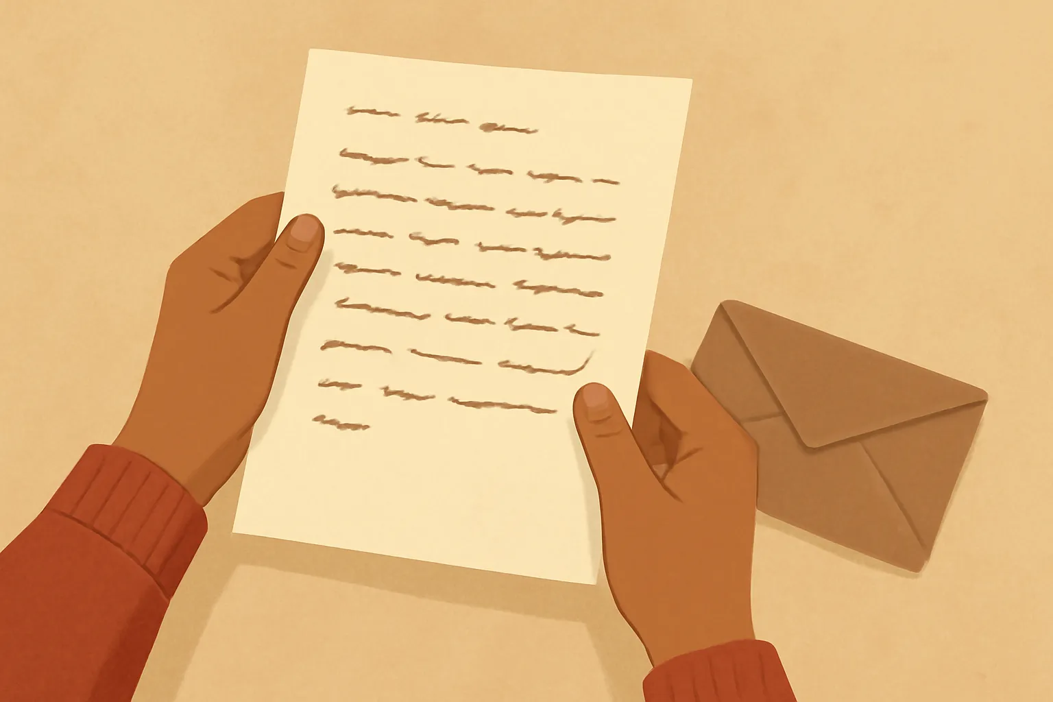 carta para quem está voltando do encontro com deus