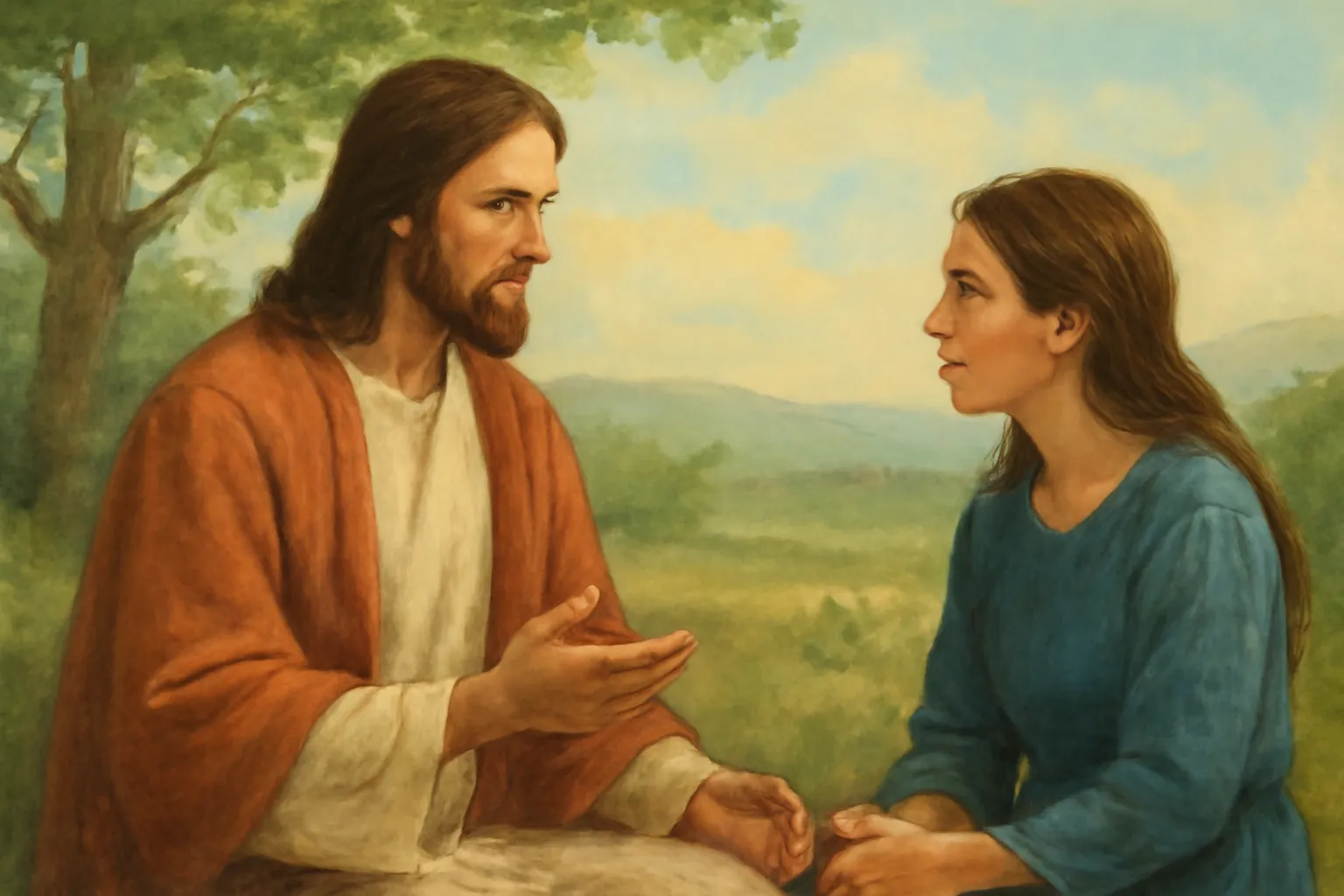 conversa com jesus cristo