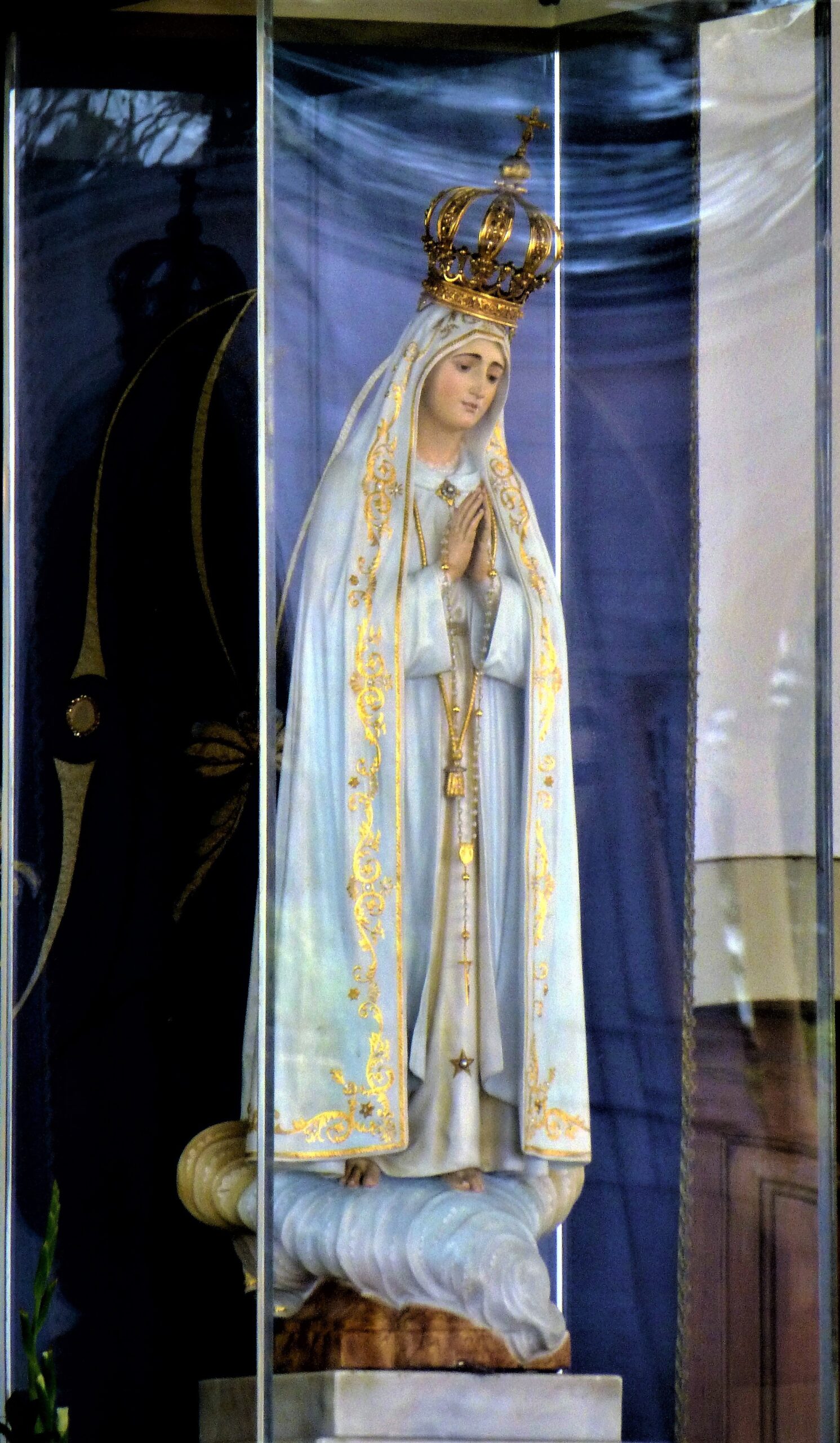 Santinho de Nossa Senhora de Fátima para imprimir grátis