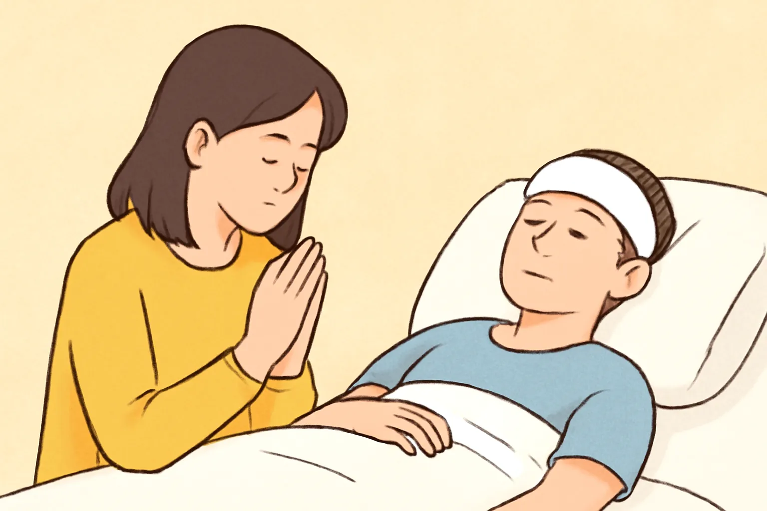 Oração pelos enfermos: como rezar com fé, conforto e esperança