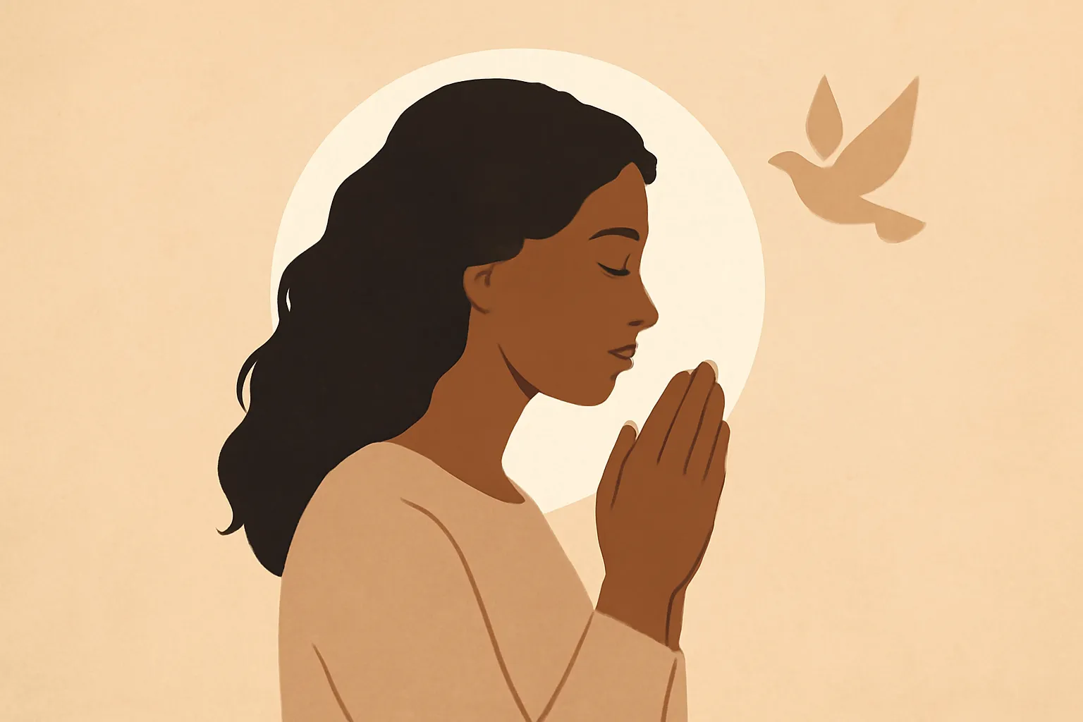Oração serenidade: encontre paz interior com preces simples