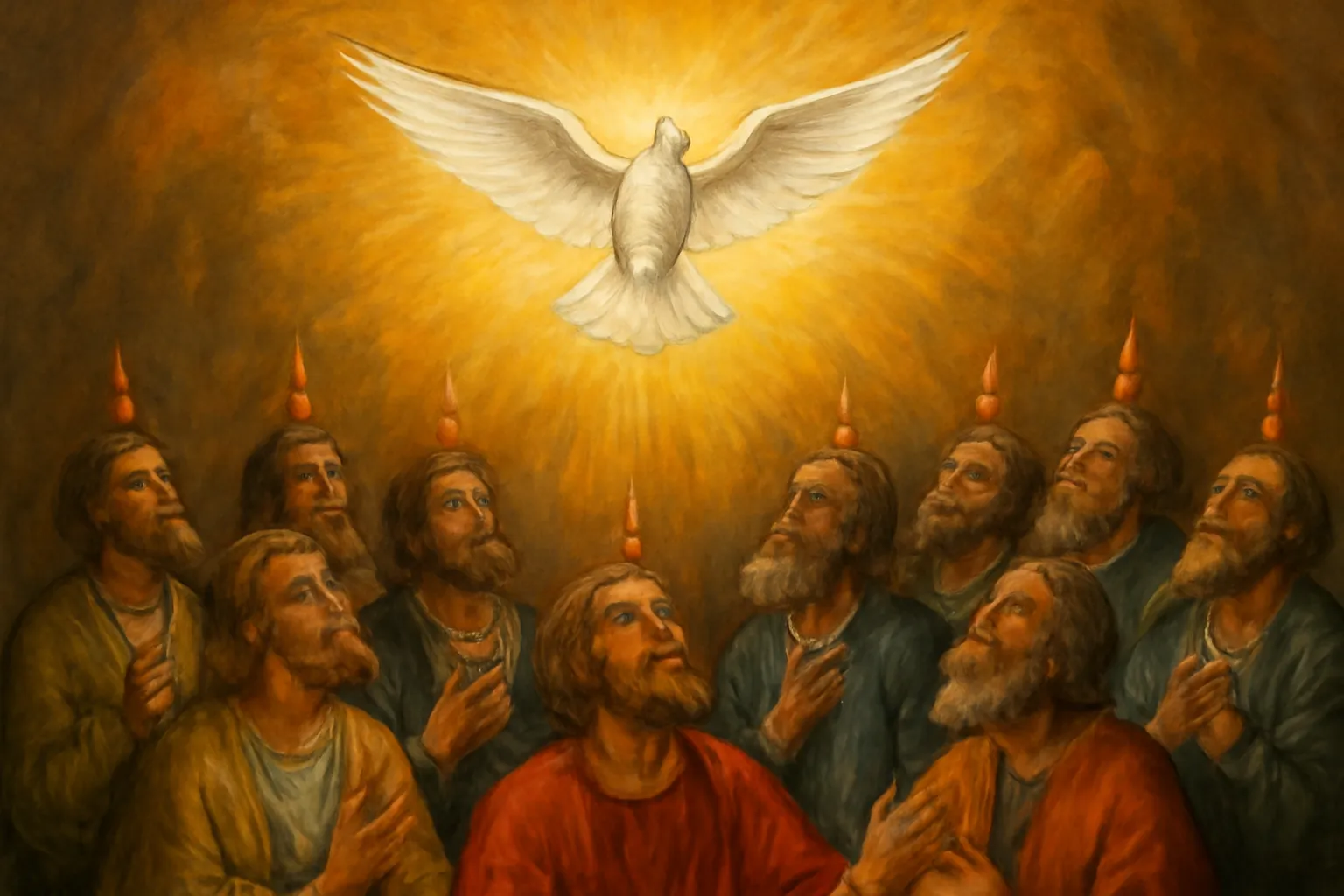 Porque o Espírito Santo Desceu no Dia de Pentecostes: Entenda o Significado e os Sinais