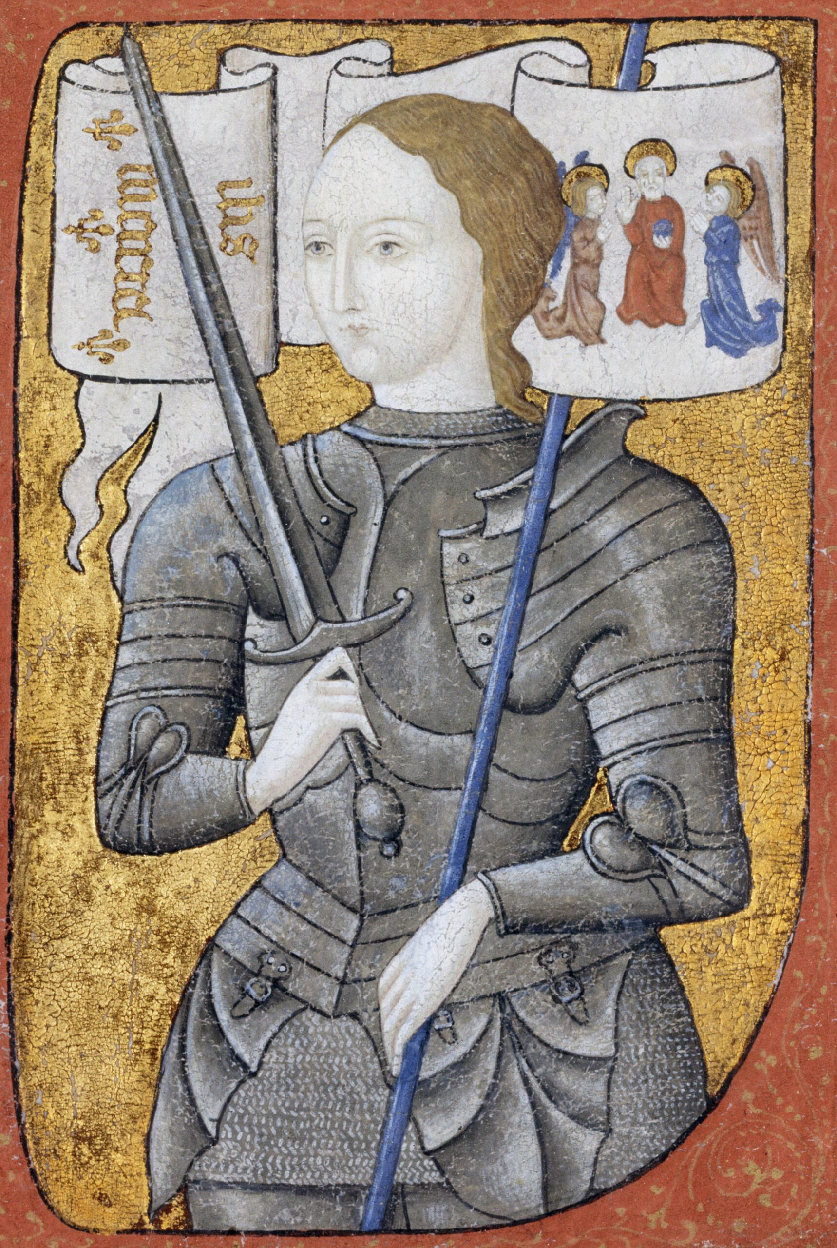 Santinho de Santa Joana d’Arc para imprimir grátis