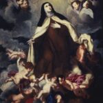 Santinho de Santa Teresa de Ávila para imprimir grátis Santa Teresa de Ávila