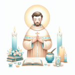 Santinho de Santo Domingo de Gusmão para imprimir grátis